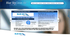 Desktop Screenshot of blueskycleanair.com